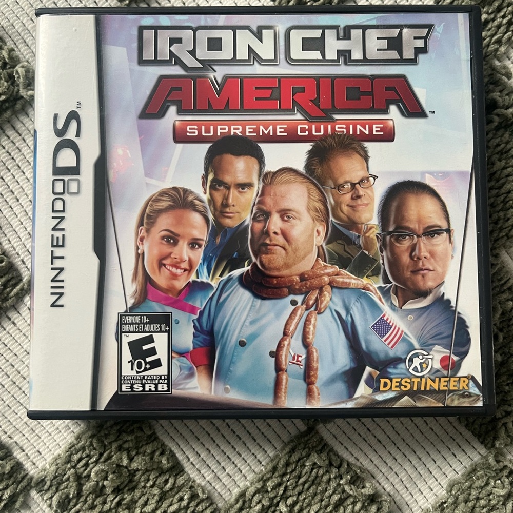 Iron Chef America: Supreme Cuisine - Nintendo DS Game